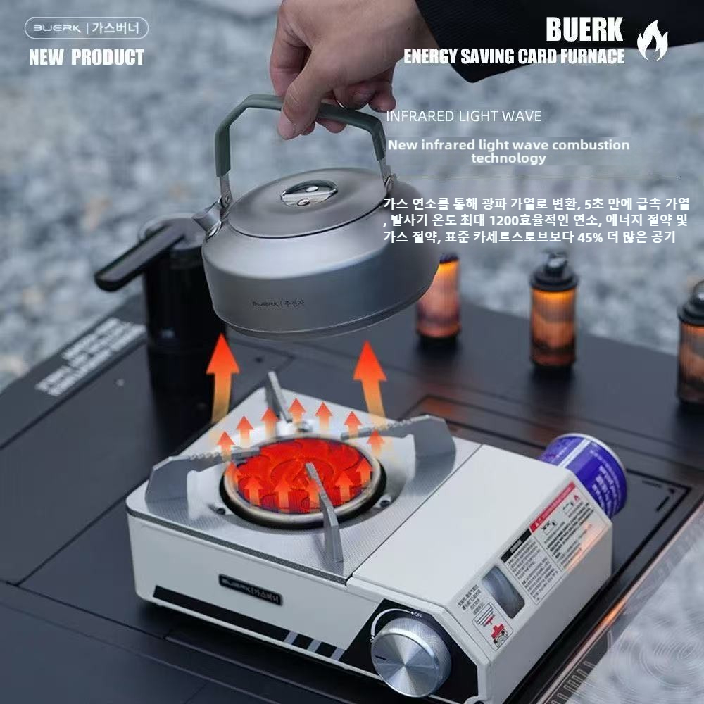 Home Cooking Gas Stove - BUERK 4000W 赤外線ストーブ ポータブル ハイパワー アウトドア