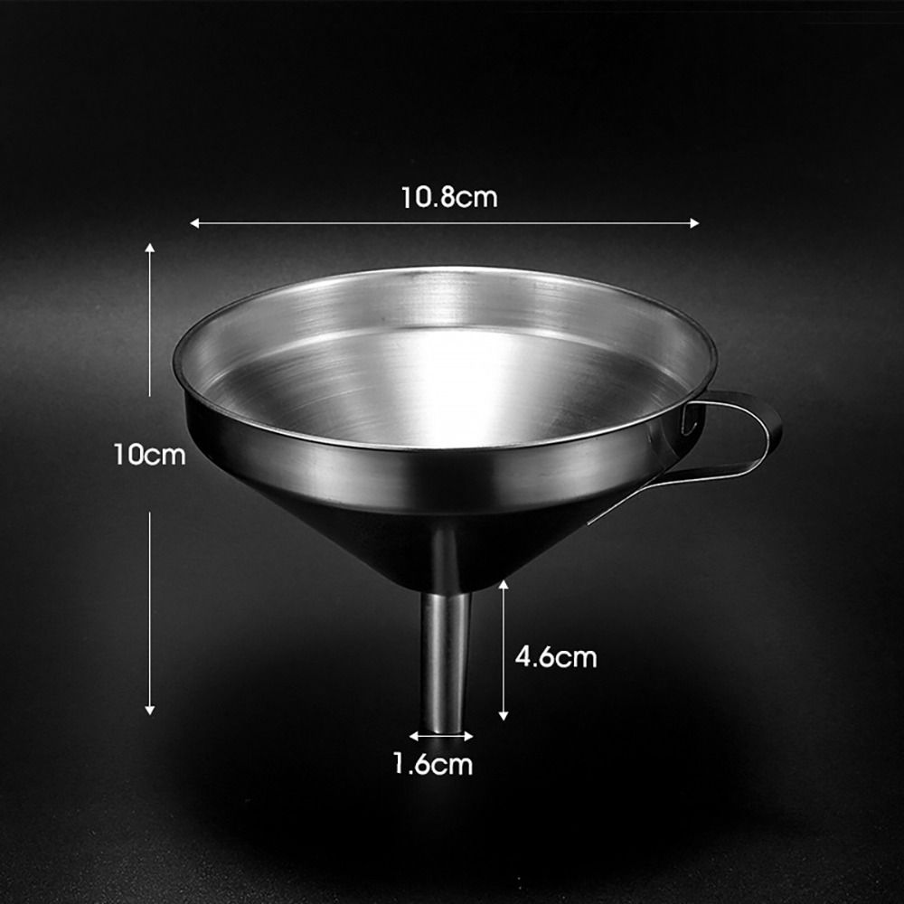 広口ステンレス鋼漏斗 取り外し可能なフィルター付き スパイス - Home Cooking Help のレビューと価格