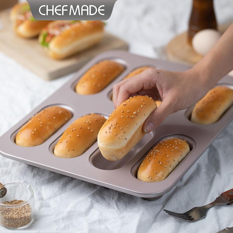 CHEFMADE 8カップオーバルロングホットドッグパン型ノ - Home Cooking Appliances のレビューと価格