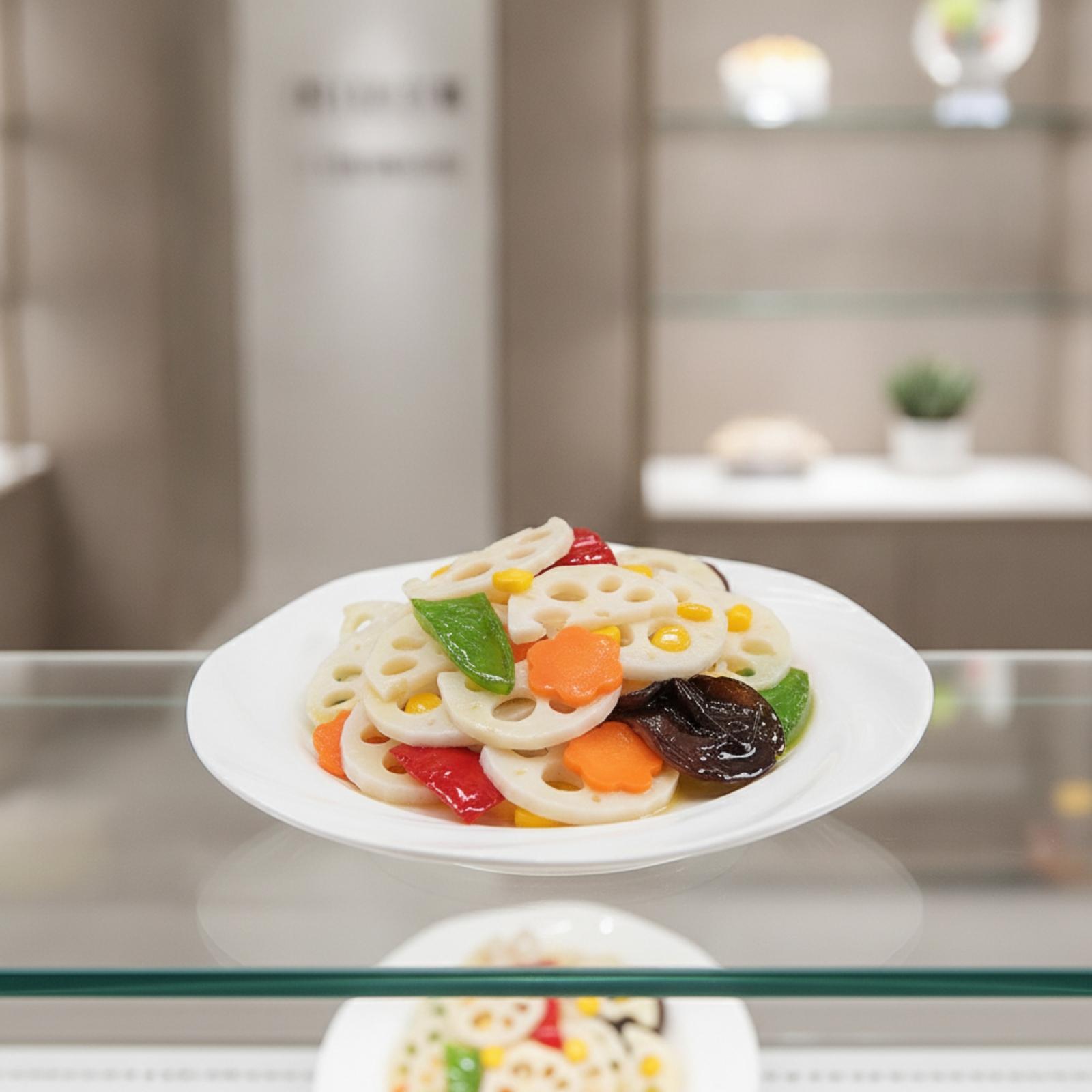 リアルな樹脂製中華料理レプリカ。クリエイティブな店舗のショー - Home Cooking In Chinese のレビューと価格