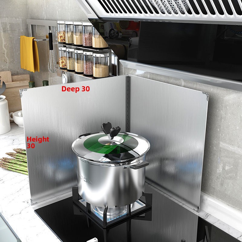 オイルバッフルキッチンステンレス鋼オイルバッフル肥厚高温ガス - Home Cooking Gas Stove のレビューと価格