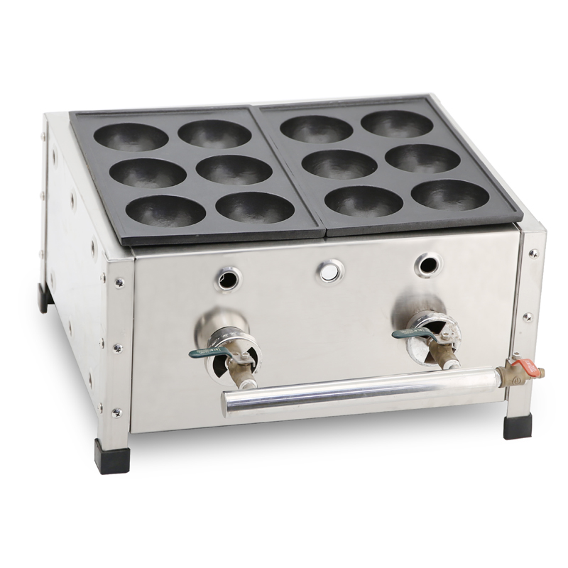日本式鋳鉄製たこ焼き器 電気たこ焼き機 販売中 8CM大型魚 - Takoyaki Pan Cast のレビューと価格