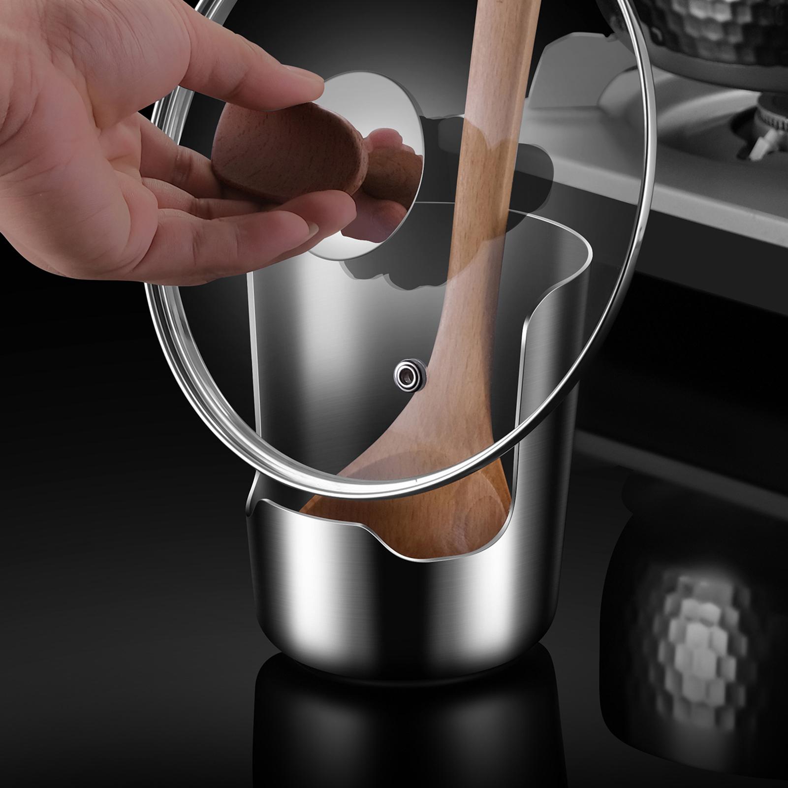 ステンレス製鍋蓋＆スプーンレストラック 多機能滑り止め厚手キ - Home Cooking Set のレビューと価格