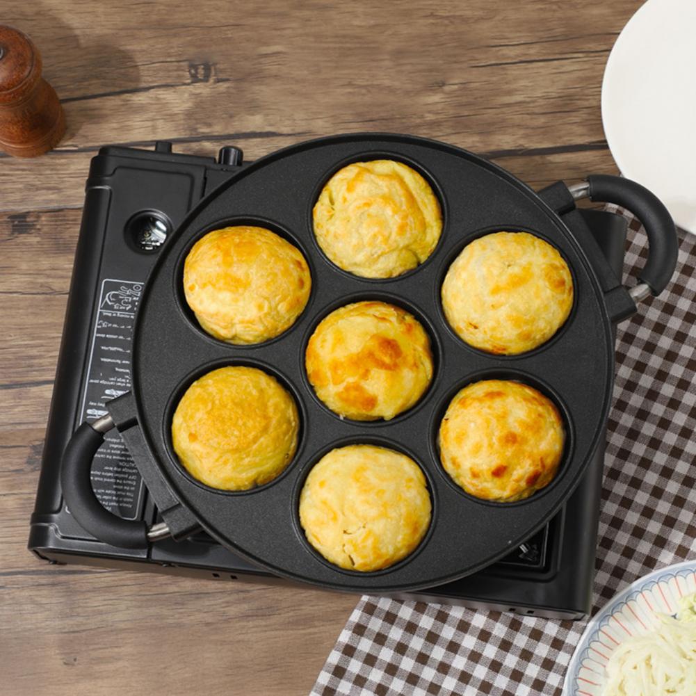 たこ焼きパン たこ焼き用ベーキングパン 7/12穴アルミベー - Takoyaki Pan Cast のレビューと価格