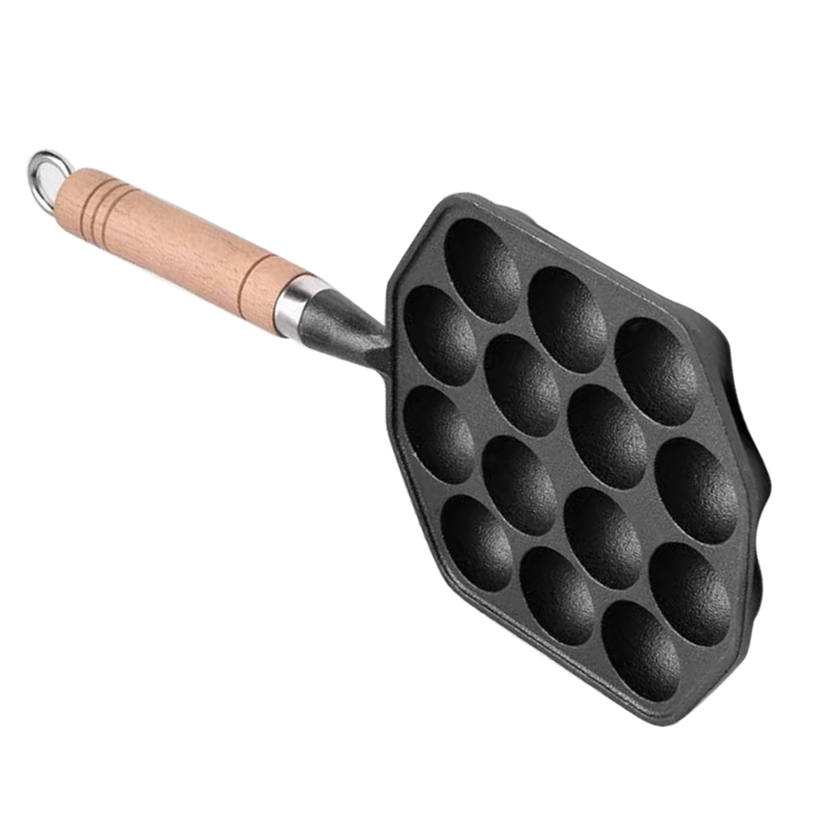 タコ焼き器 お手入れ簡単 取り外し可能なハンドル 火傷防止  - Takoyaki Pan Cast のレビューと価格