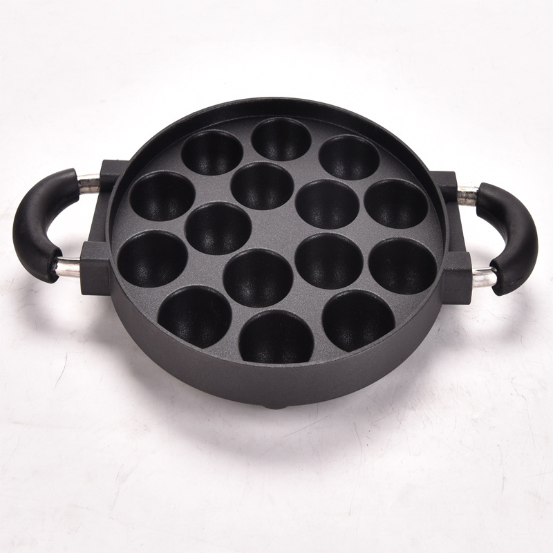 ダイカストアルミ製ノンスティックベーキングパン 12個取りた - Takoyaki Pan Cast のレビューと価格