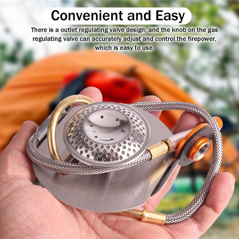 ステンレス鋼のポータブル屋外キャンプガスストーブ,アルパイン - Home Cooking Gas Stove のレビューと価格