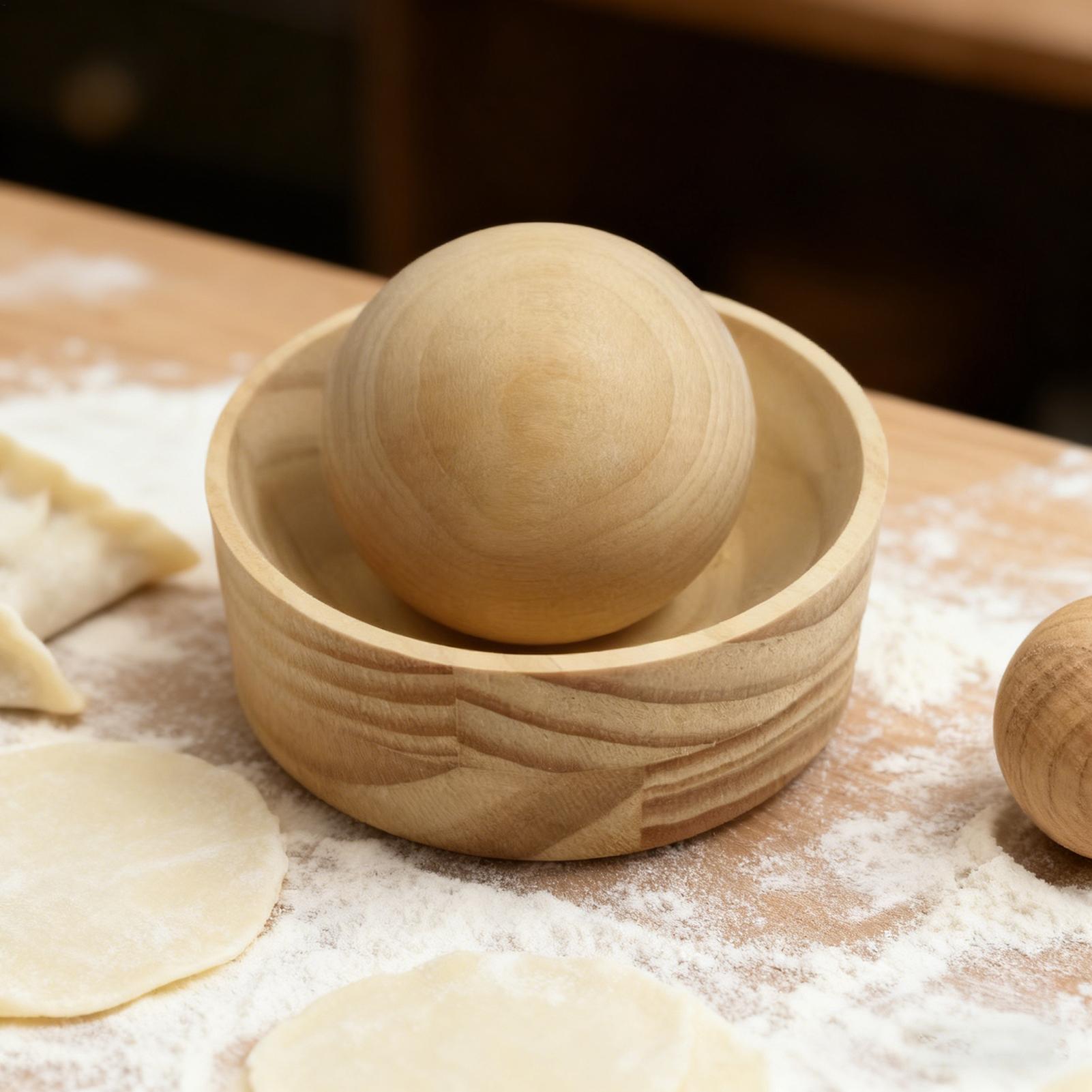 木製餃子メーカー型とボール型手動生地プレッサー、餃子、パイ、 - Home Cooking Appliances のレビューと価格
