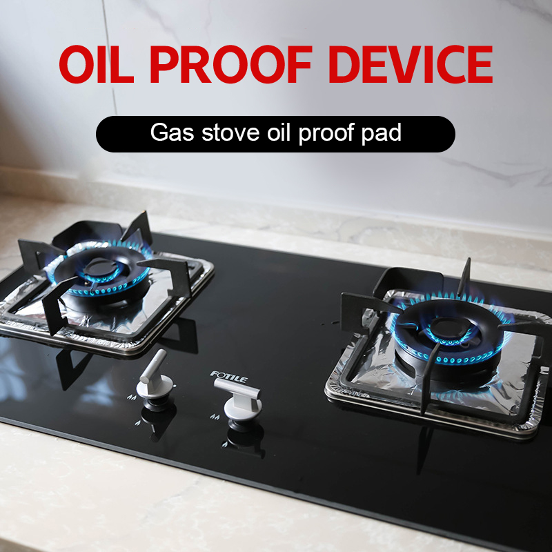 アルミホイルガスコンロ用厚手カバー,防油パッドプロテクター, - Home Cooking Gas Stove のレビューと価格