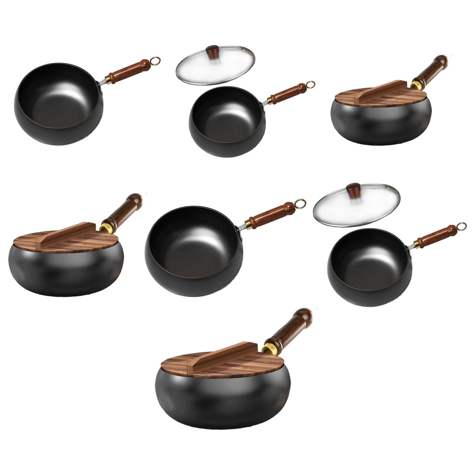 テフロン加工中華鍋沸騰電磁調理器ガス木製ハンドル中華調理中華 - Home Cooking In Chinese のレビューと価格