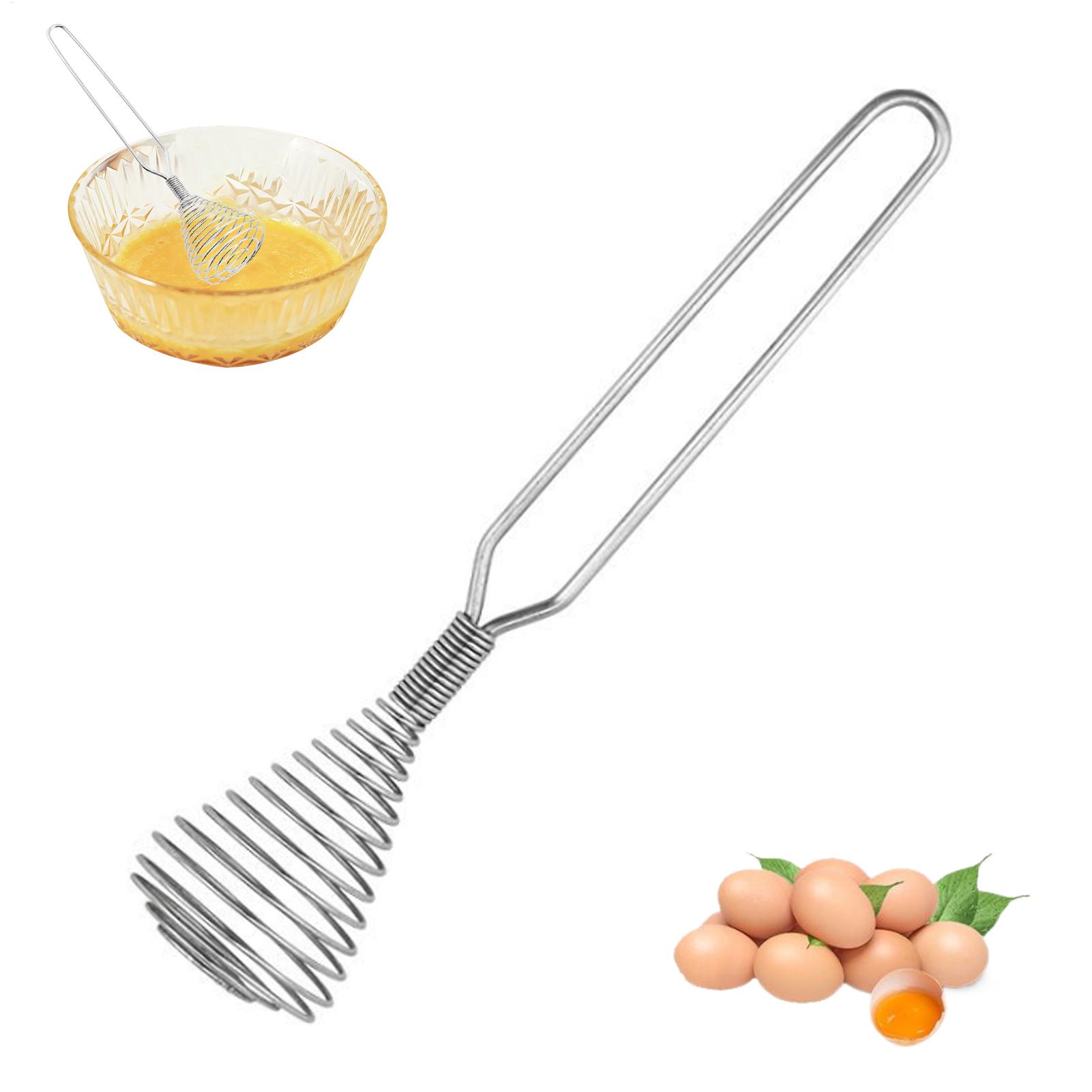 ステンレス製ハンドウィスク、スプリングコイルエッグビーター、 - Home Cooking Help のレビューと価格