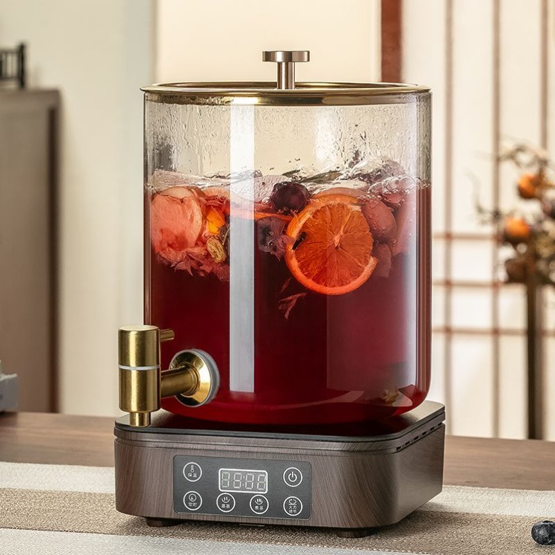 耐熱ガラス製マルルドワインポットセット 大容量 家庭用ホット - Home Cooking Set のレビューと価格