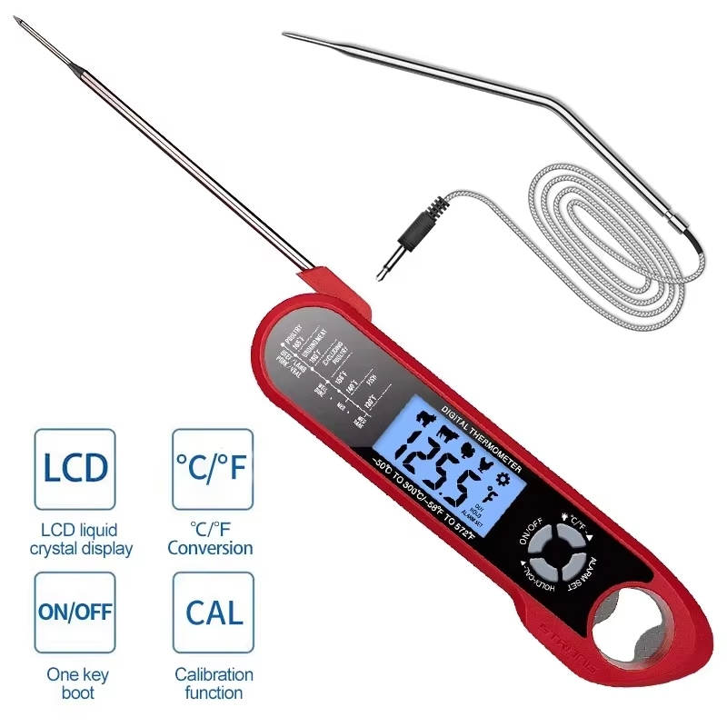 肉用温度計デュアルプローブデジタルキッチン調理用温度計肉食品 - Home Cooking Help のレビューと価格