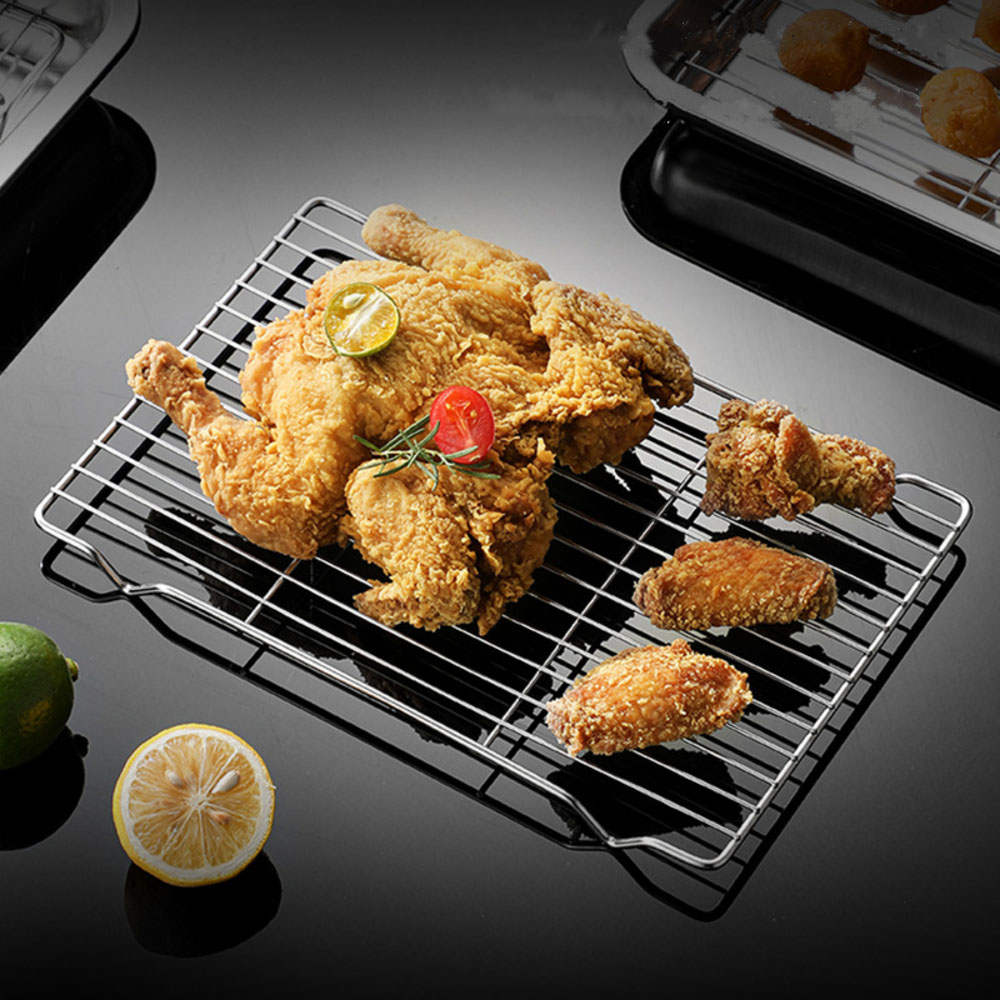 ステンレススチール バーベキューメッシュマット 再利用可能  - Home Cooking Help のレビューと価格
